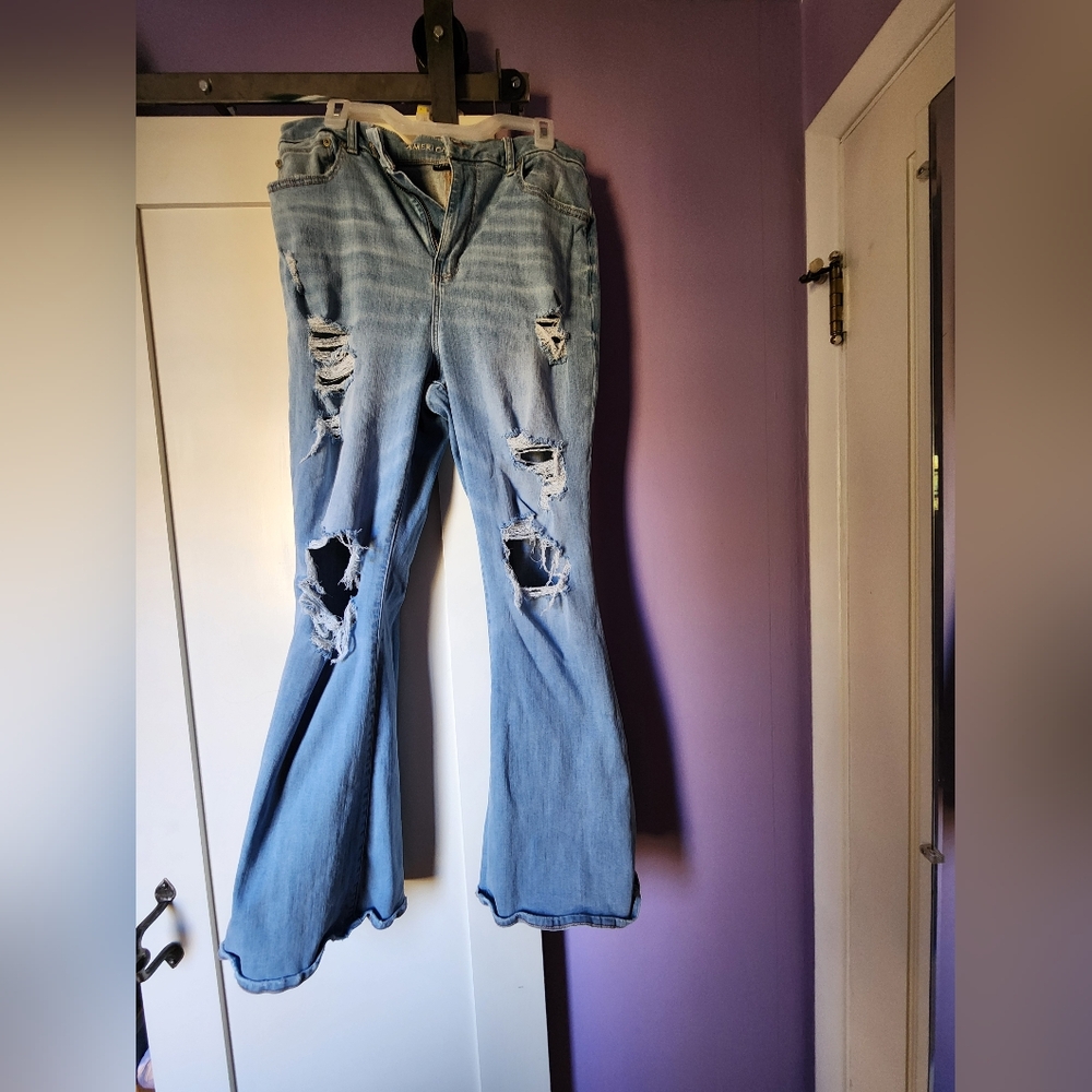 American eagle curvy flare size 16